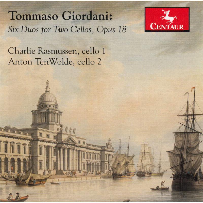Picture of Charlie Rasmussen & Anton TenWolde - Tommaso Giordani: Six Duos For Two Cellos, Opus 18