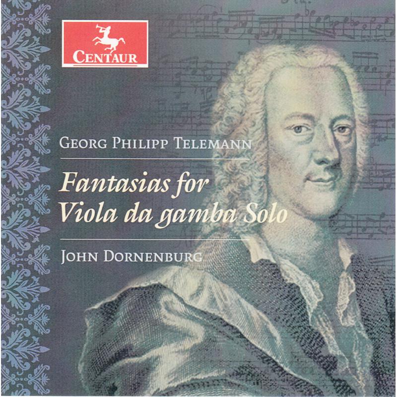 Picture of John Dornenburg - Telemann: Fantasias For Viola Da Gamba Solo