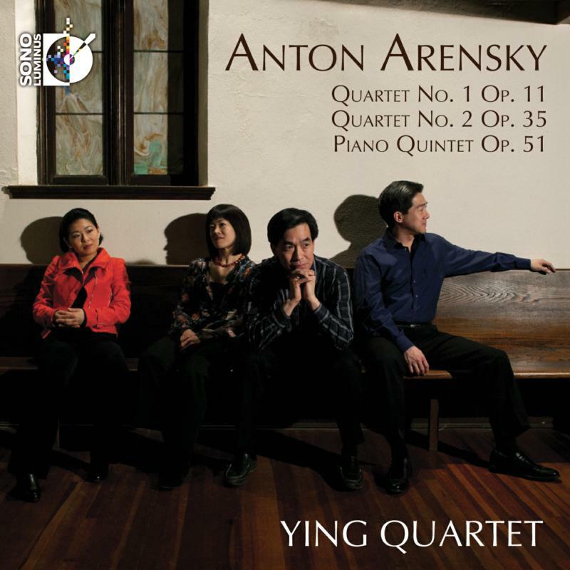 Picture of Anton Arensky - Arensky: Quartet No.1 Op.11/ Quartet No.2 Op.35/ Piano Quintet Op.51