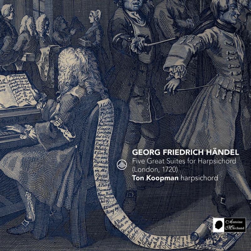Picture of Ton Koopman - Handel: Five Great Suites for Harpsichord (London, 1720)
