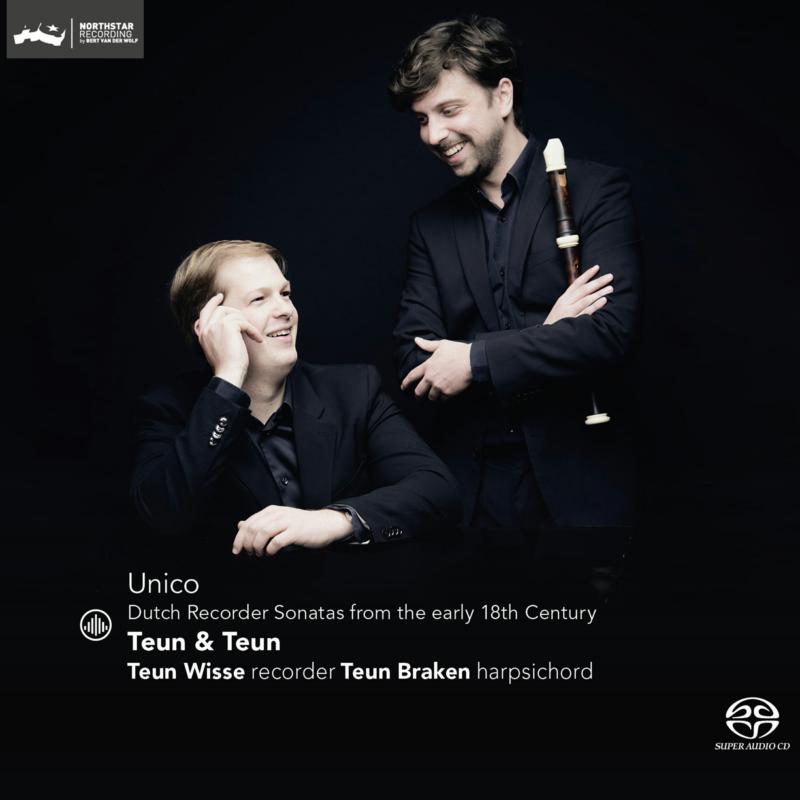 Picture of Teun Wisse & Teun Braken - Unico: Dutch Recorder Sonatas from the early 18th Century