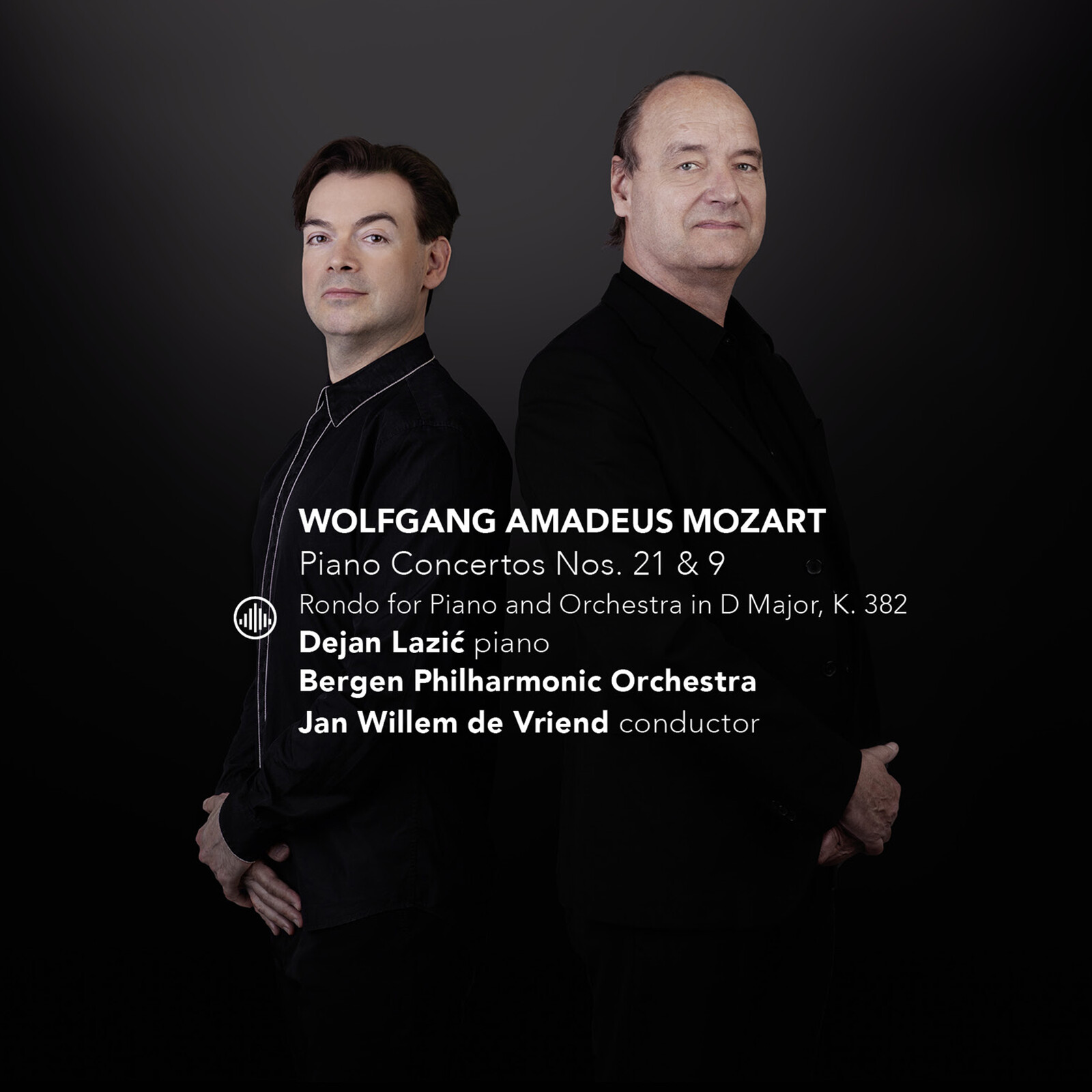 Picture of Bergen Philharmonic Orchestra, Dejan Lazic, Jan Willem de Vriend - Mozart: Piano Concertos Nos. 21 & 9; Rondo for Piano and Orchestra