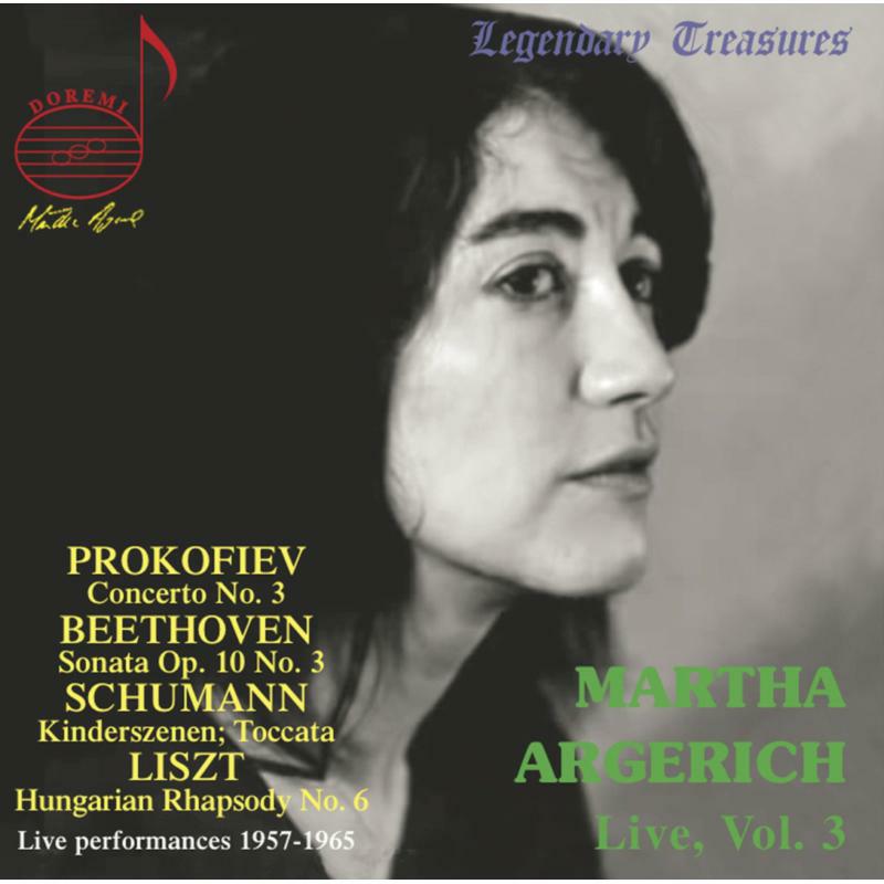 Picture of Argerich - Martha Argerich Vol. 3: Beethoven, Schumann, Liszt, Prokofiev Live Performances