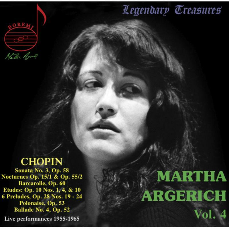 Picture of Argerich - Martha Argerich Vol. 4: Items from the Warsaw 1965 Chopin Competition