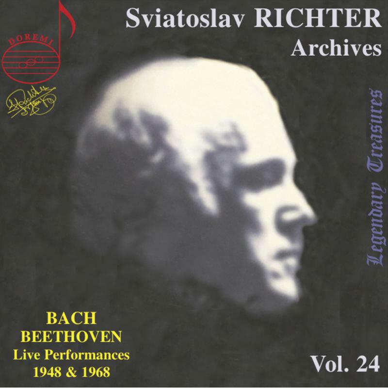 Picture of Richter - Sviatoslav Richter Archives Vol. 24: Bach & Beethoven Recitals, 1948 & 1968