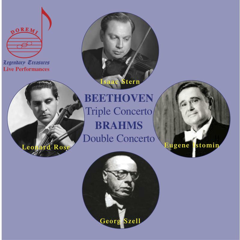 Picture of Stern/Rose/Istomin - Stern, Rose & Istomin: Beethoven's Triple Concerto and Brahms' Double Concerto. Live 1966