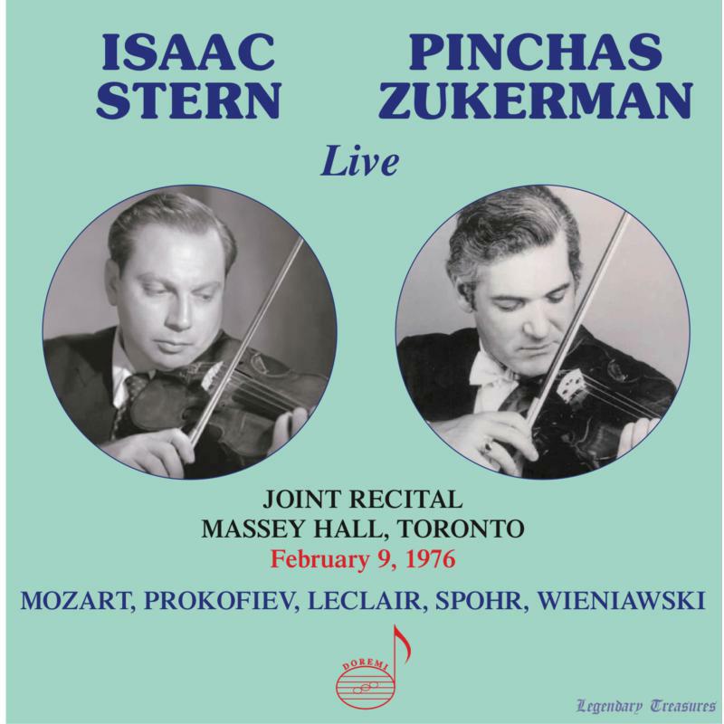 Picture of Stern/Zukerman - Wolfgang Amadeus Mozart, Jean-Marie Leclair, Louis Spohr, Henryk Wieniawski & Sergei Prokofiev: Isaac Stern and Pinchas