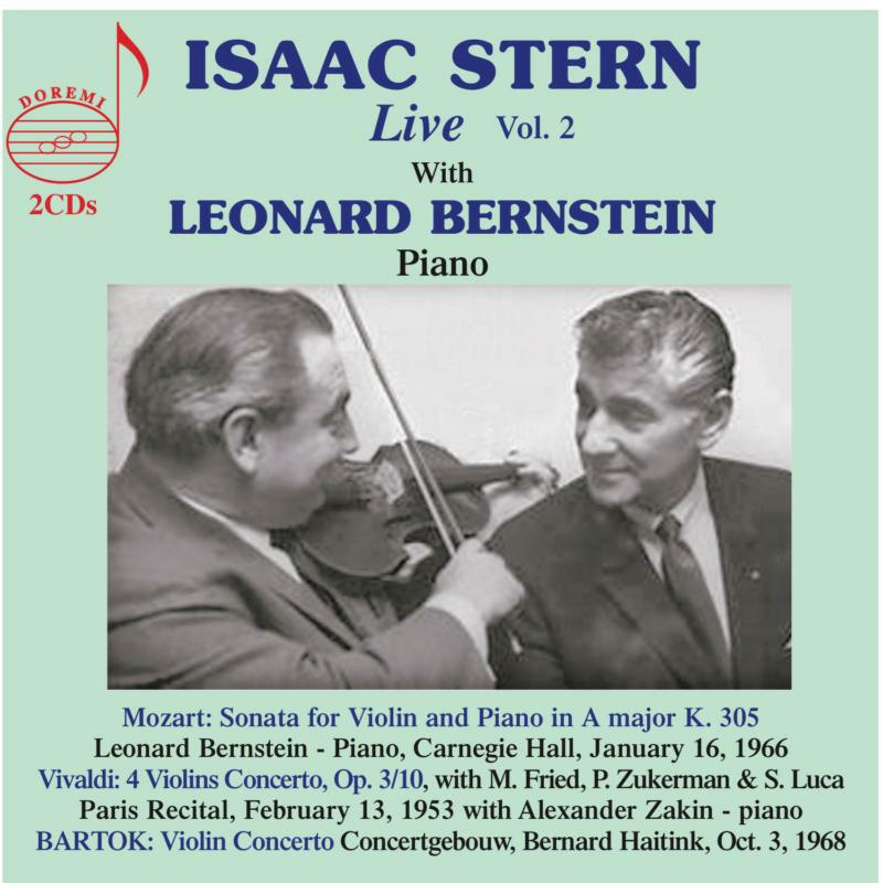 Picture of Stern/Bernstein - Isaac Stern Live with Leonard Bernstein, Vol. 2