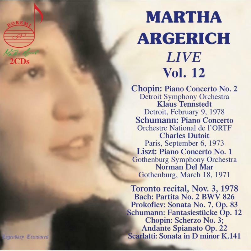 Picture of MARTHA ARGERICH - MARTHA ARGERICH LIVE, VOL. 12