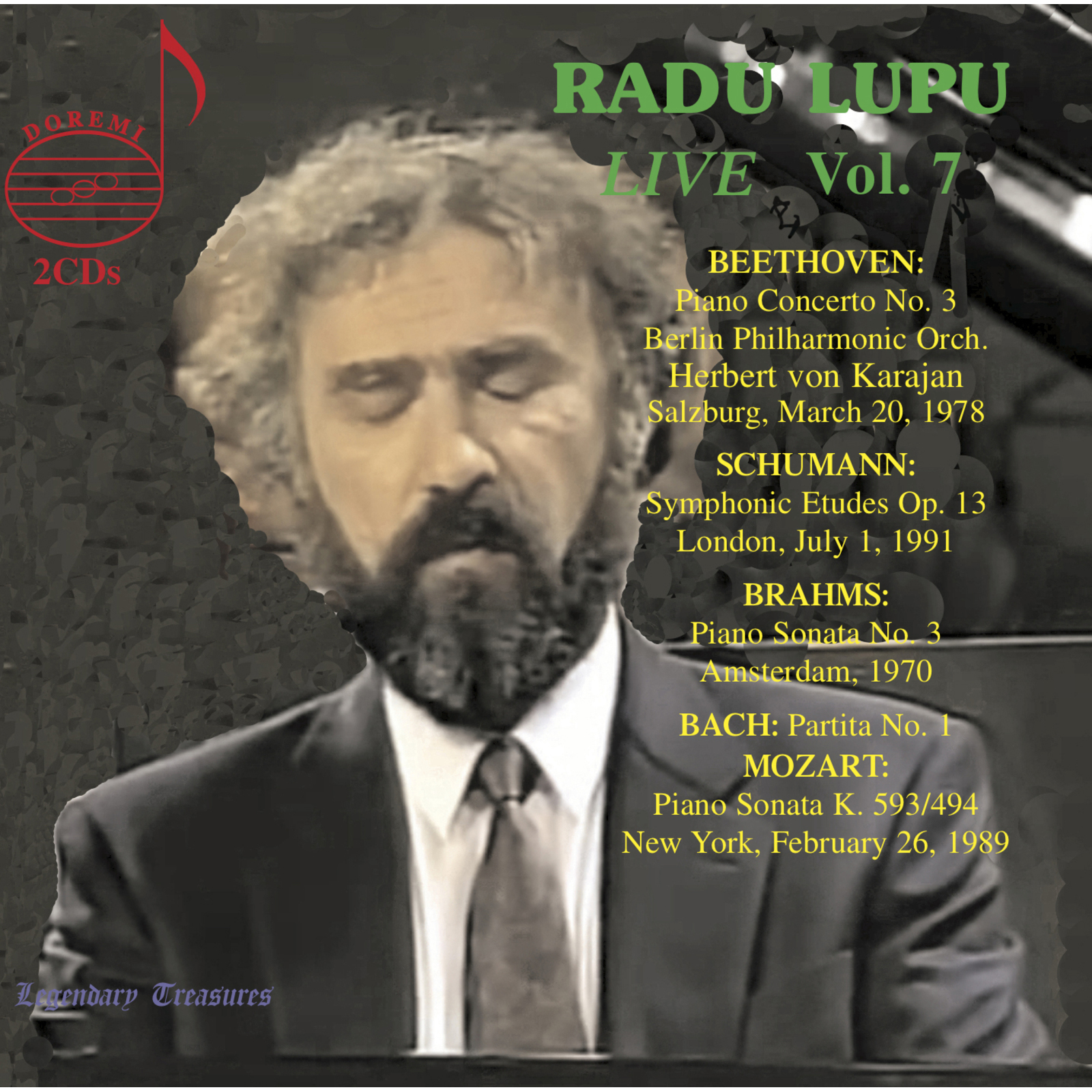 Picture of Radu Lupu; Berlin Philharmonic Orchestra; Herbert von Karajan - Radu Lupu: Live, Vol. 7