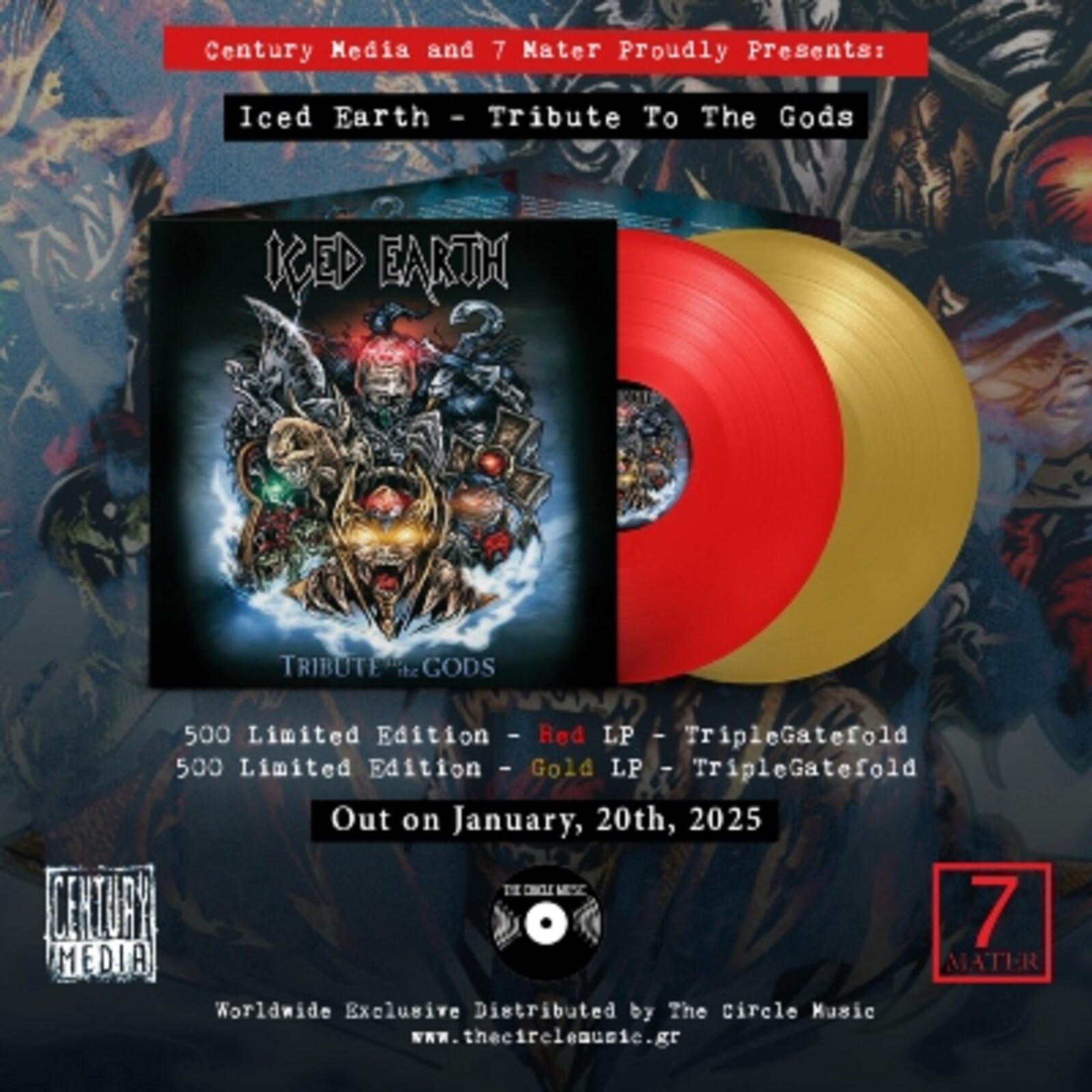 Picture of Iced Earth - Tribute to the Gods