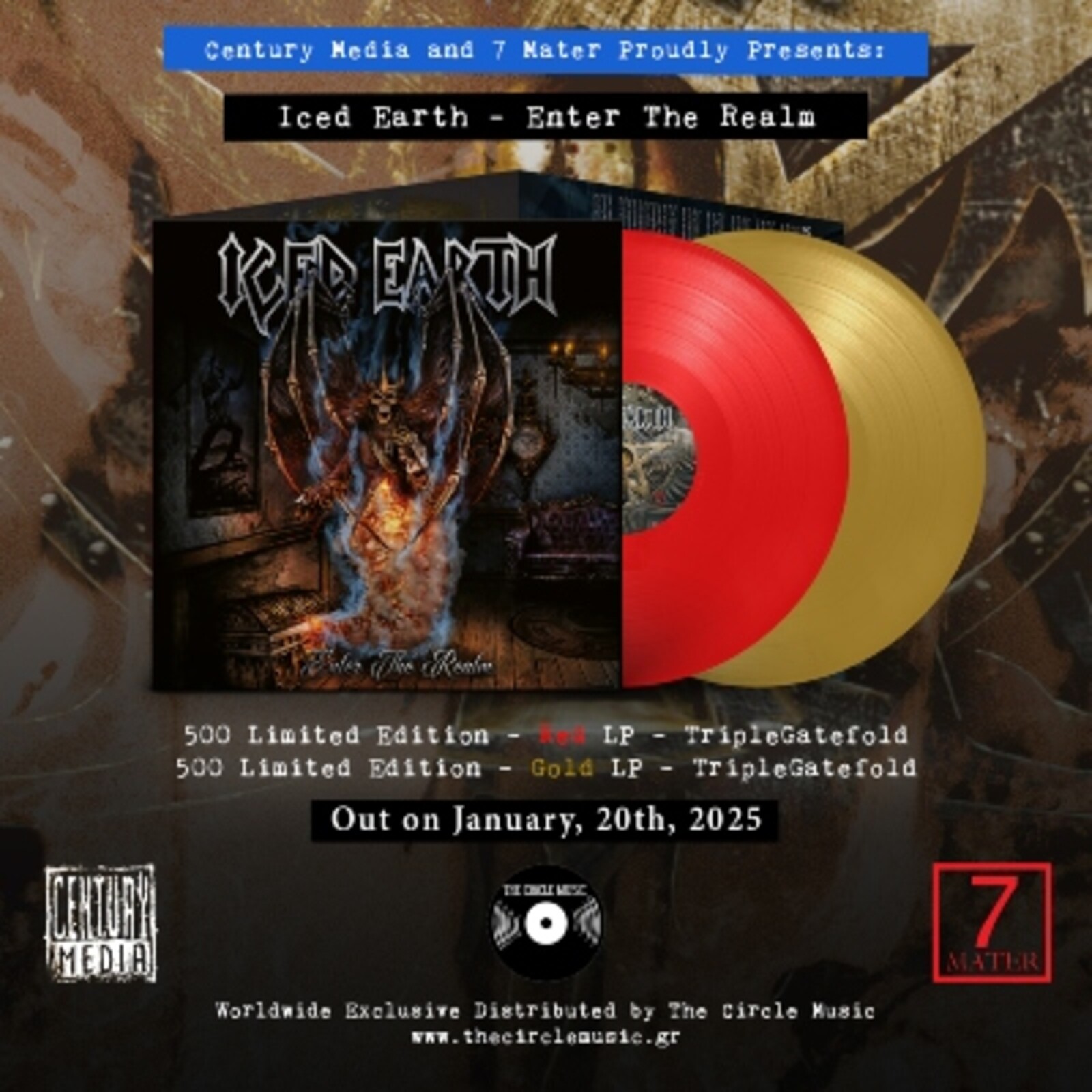Picture of ICED EARTH - ENTER THE REALM