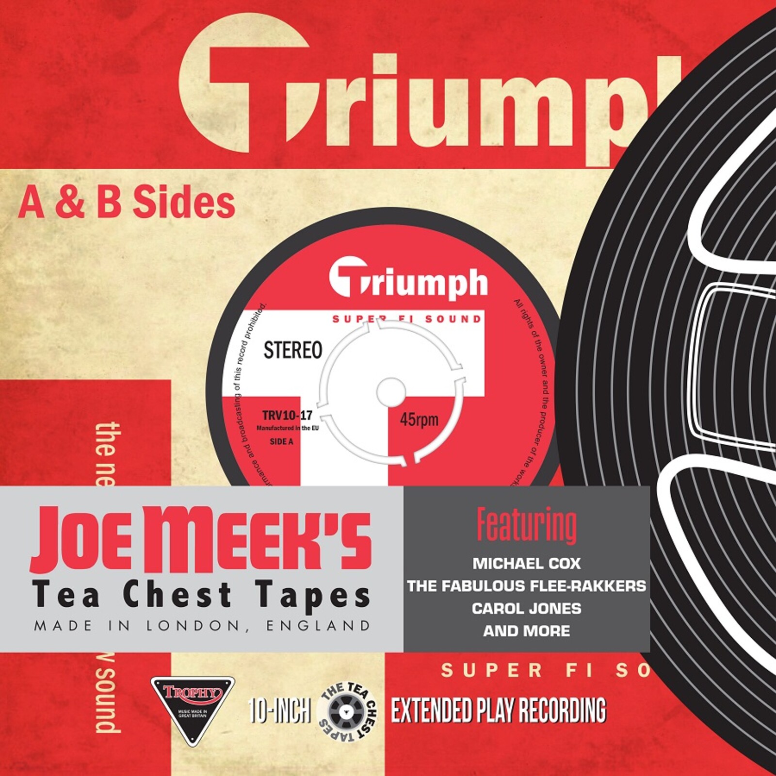 Picture of Various Artists - Triumph A's & B's - Joe Meek's Tea Chest Tapes