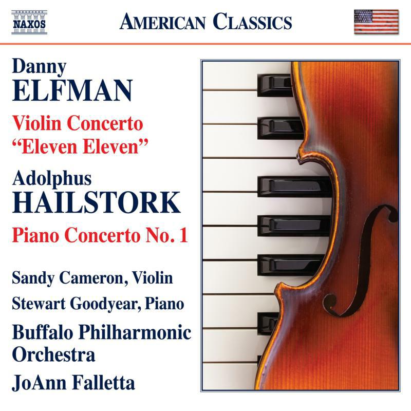 Picture of BUFFALO PO/JOANN FALLETTA - Danny Elfman: Violin Concerto 'Eleven Eleven'; Adolphus Hailstork: Piano Concerto No. 1
