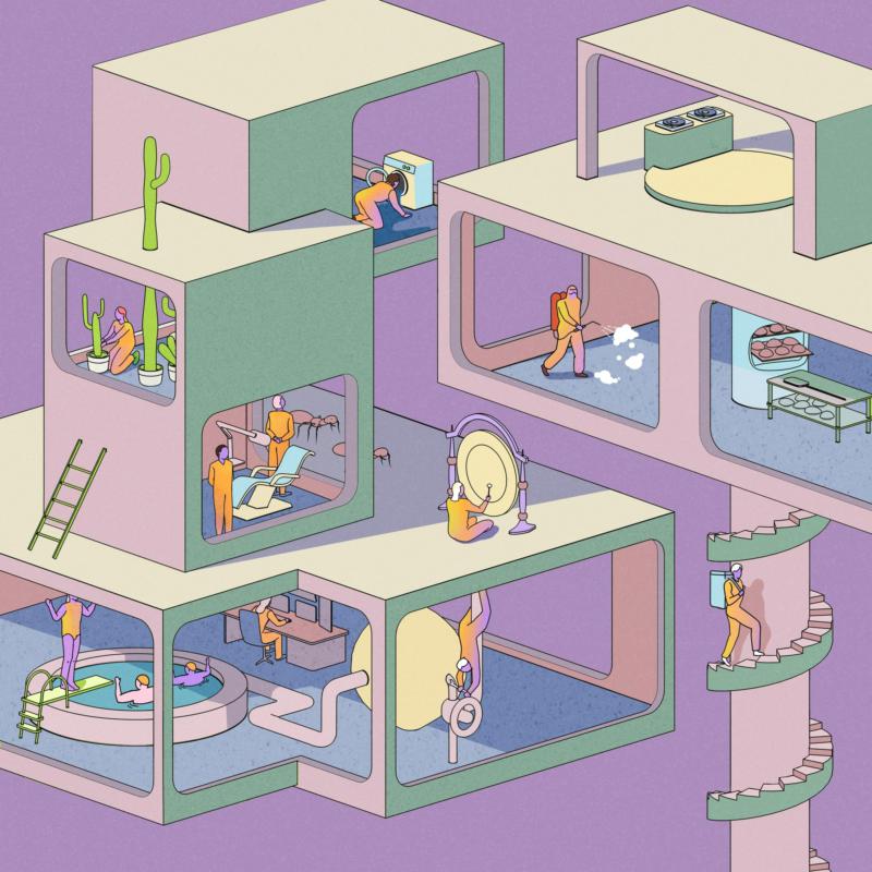 Picture of Childcare - Busy Busy People