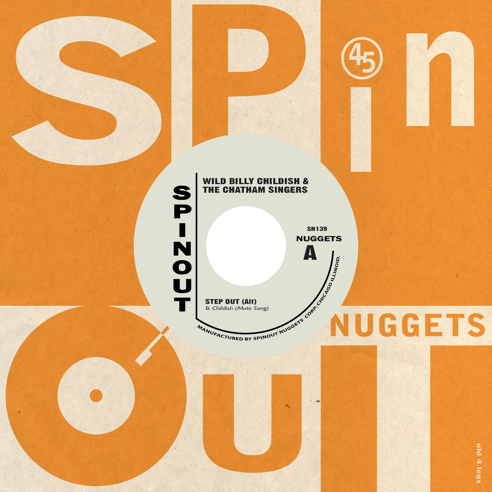 Picture of Wild Billy Childish & The Chatham Singers - Step Out! (alt)