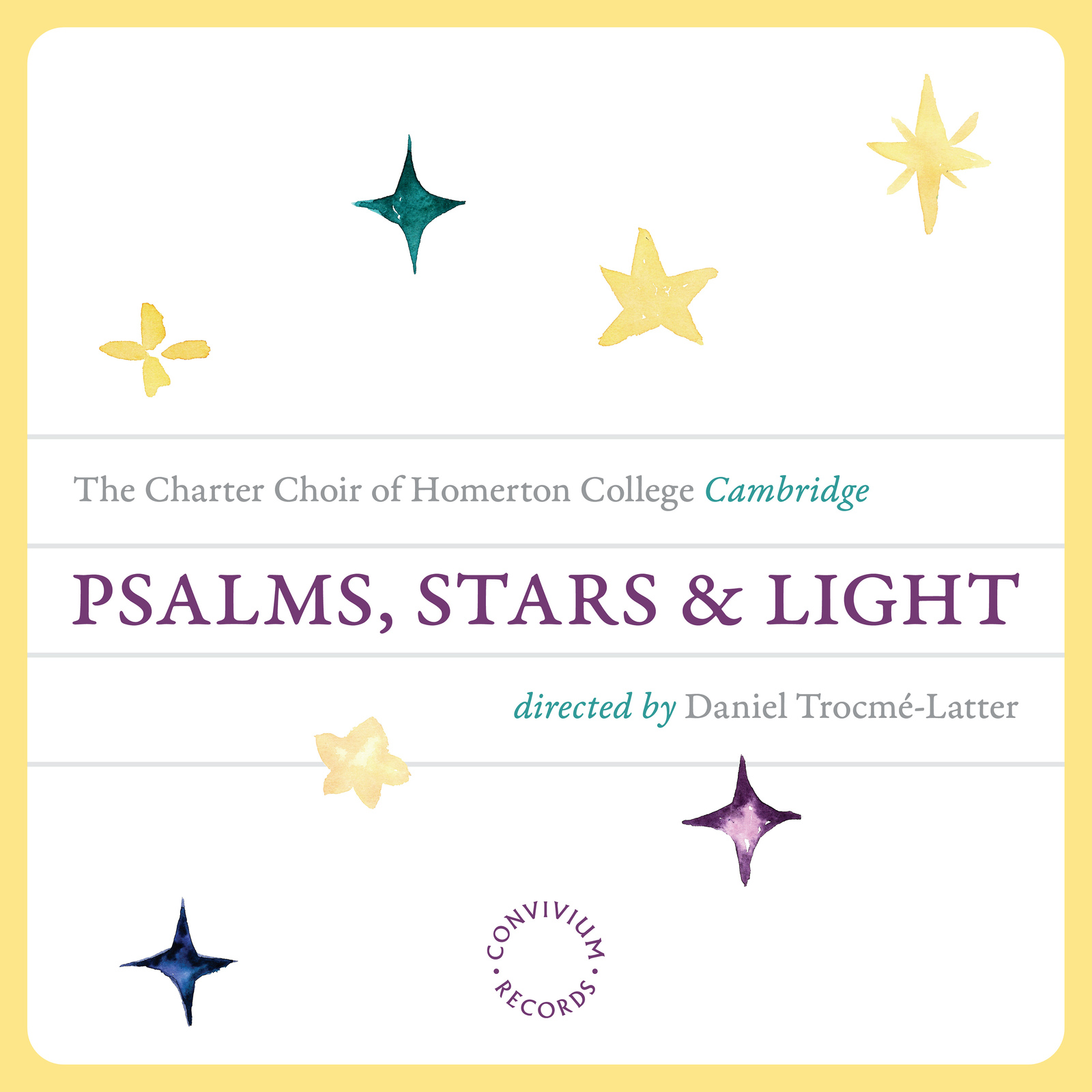 Picture of The Charter Choir of Homerton College; Daniel Trocme-Latter - Psalms, Stars & Light
