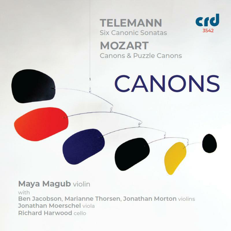 Picture of TELEMANN/MOZART:CANONS - Telemann: Six Canonic Sonatas & Mozart: Canons & Puzzle Canons