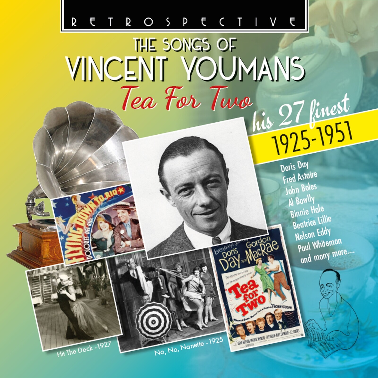 Picture of Various Artists - The Songs of Vincent Youmans - Tea For Two (his 27 finest, 1925 - 1951)