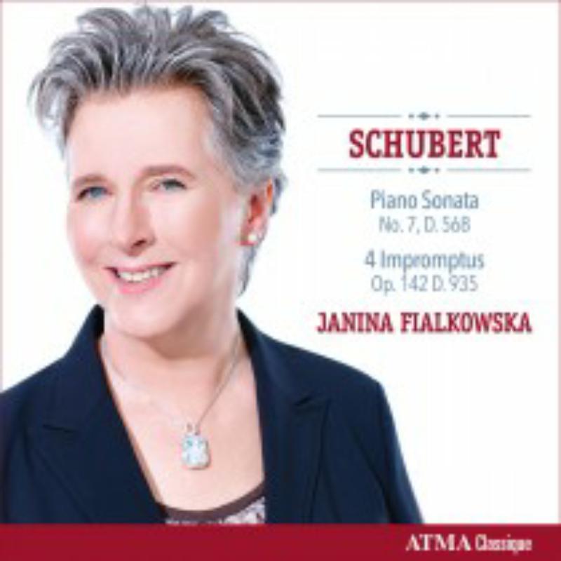 Picture of Janina Fialkowska - Schubert: Piano Sonata No. 7 D. 568, 4 Impromptus Op. 142 D.