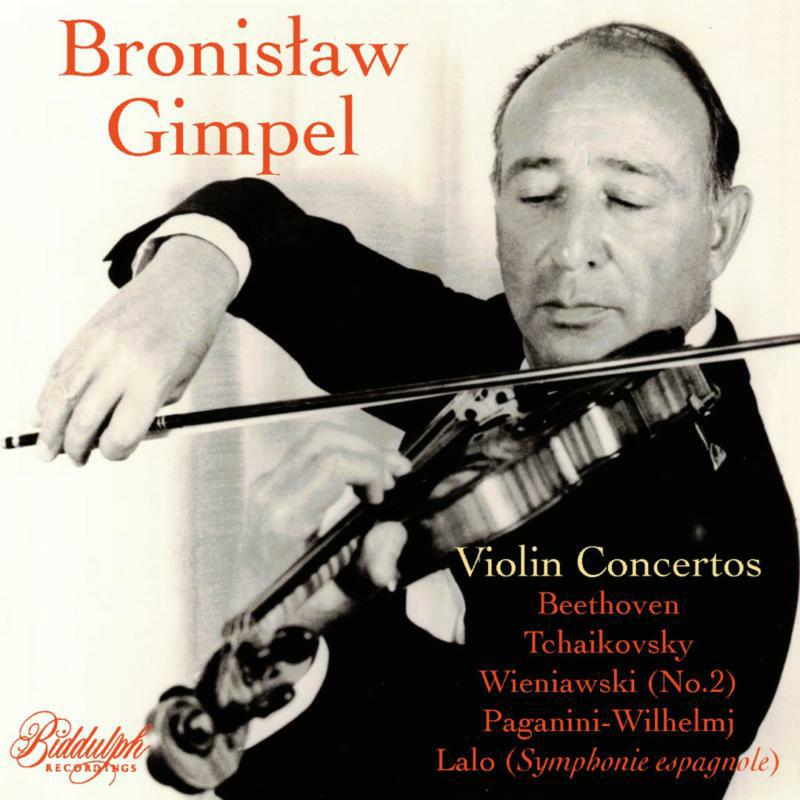 Picture of GIMPEL - Bronislaw Gimpel Plays Violin Concertos