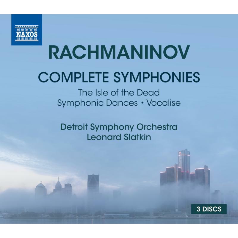Picture of DETROIT SYMPHONY ORCHESTRA - Sergey Rachmaninov: Complete Symphonies (The Isle of the Dead; Symphonic Dances; Vocalise)