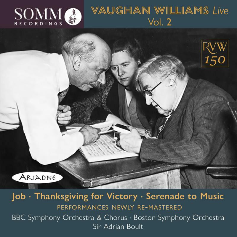 Picture of VAUGHAN WILLIAMS LIVE VOL. 2 - Vaughan Williams Live, Vol. 2