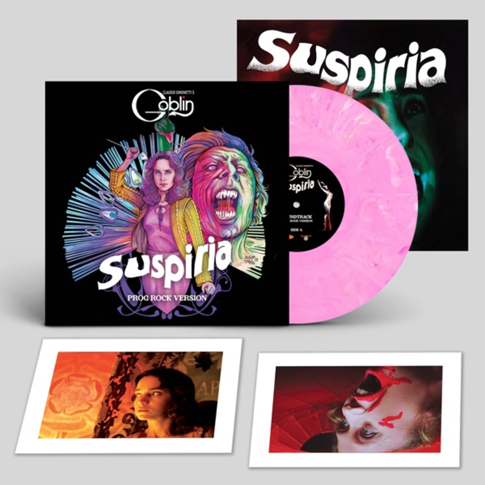 Picture of Claudio Simonetti Goblin - Suspiria  - Prog Rock Version (Deluxe Edition Pink Vinyl)