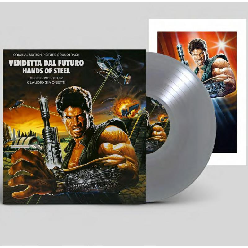 Picture of Claudio Simonetti - Hands Of Steel (Vendetta Dal Futuro) (Silver Vinyl)