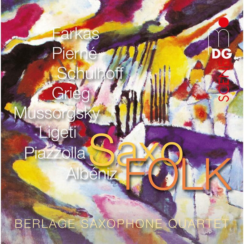 Picture of BERLAGE SAXOPHONE QUARTET - Works For Saxophone Quartet