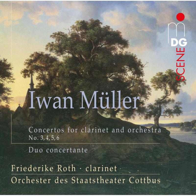 Picture of Friederike Roth / Johannes Gmeinder / Philharm. Orchester de - Iwan M�ller: Concertos for Clarinet and Orchestra No. 3, 4,5,6, Duo Concertante
