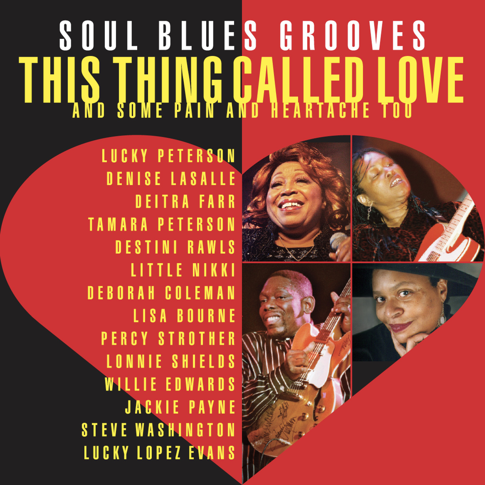Picture of Various - This Thing Called Love : Soul Blues Grooves
