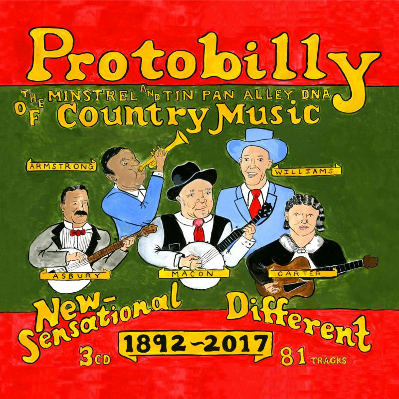 Picture of Various Artists - Protobilly - The Minstrel & Tin Pan Alley DNA Of Country Music (3CD)