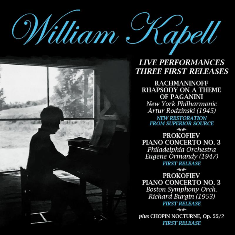 Picture of William Kapell - Three First Performances: Rachmaninov & Prokofiev