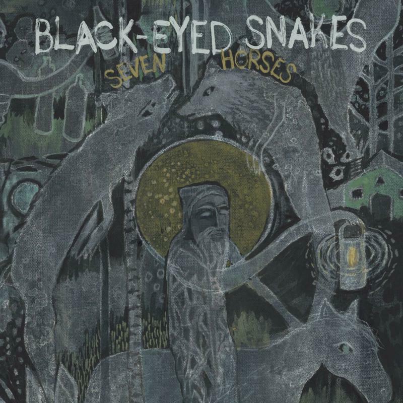 Picture of Black-Eyed Snakes - Seven Horses
