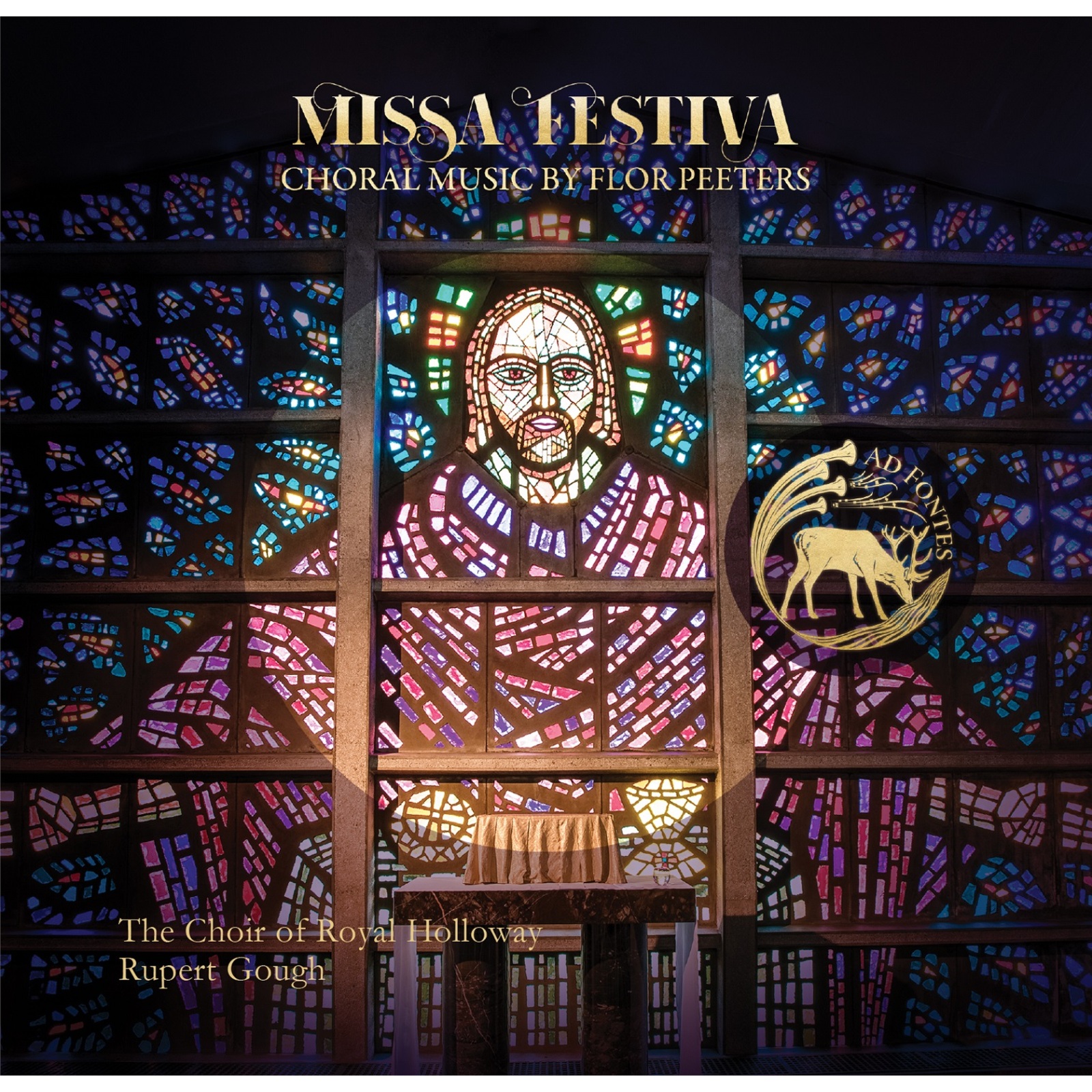 Picture of The Choir of Royal Holloway; Onyx Brass; Matthew Searles; George Nicholls; Rupert Gough - Flor Peeters: Missa Festiva