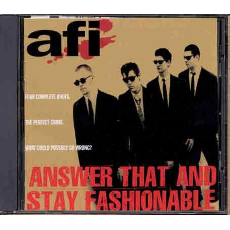 Picture of AFI - Answer That And Stay Fashionable