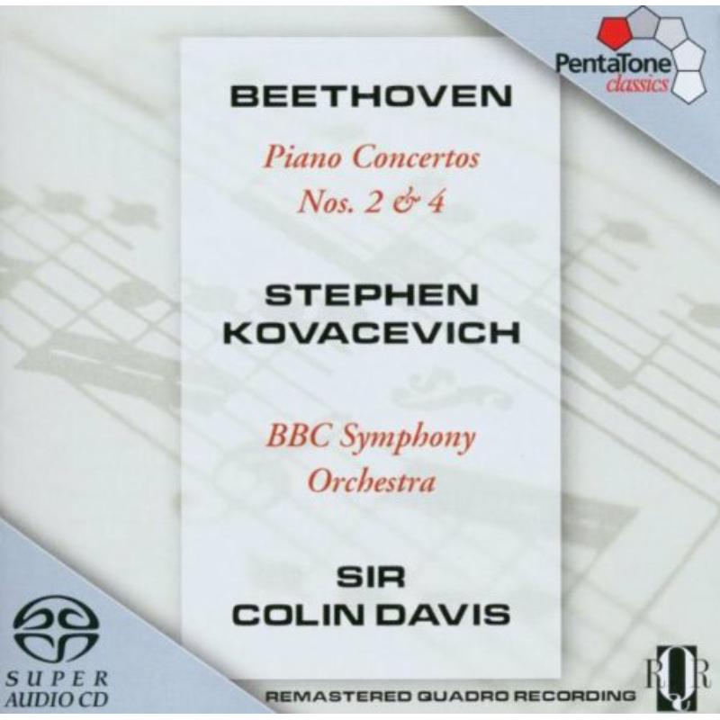 Picture of Stephen Kovacevich; Colin D - Beethoven: Piano Concertos 24