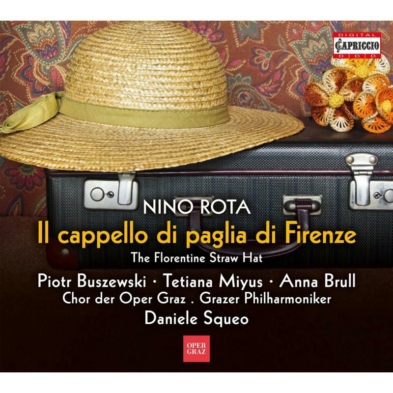 Picture of GRAZER PHILHARMONIKER/SQUEO - Nino Rota: Il cappello di paglia di Firenze (The Florentine Straw Hat)