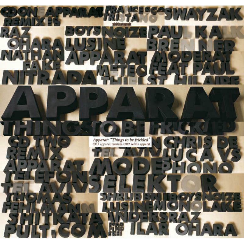 Picture of Apparat - Remixes And Parts To Be Frickl
