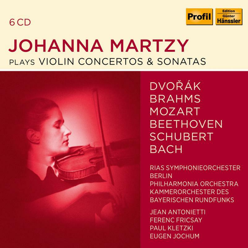 Picture of JOHANNA MARTZY - Johanna Martzy Plays Violin Concertos & Sonatas