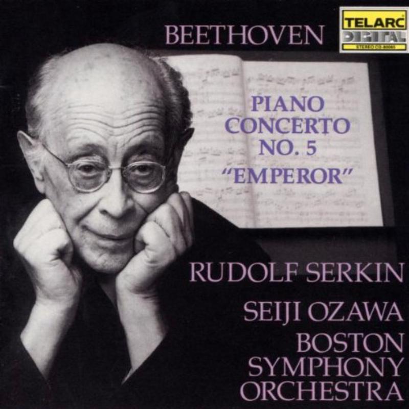 Picture of Rudolf Serkin, Boston Symphony Orchestra & Seiji Ozawa - Beethoven: Piano Concerto No. 5 Emperor