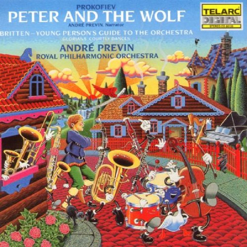 Picture of Royal Philharmonic Orchestra & Andre Previn - Prokofiev: Peter and the Wolf; Britten:Young Person's Guide to the Orchestra;