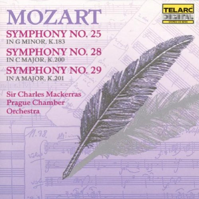 Picture of Charles Mackerras & Prague Chamber Orchestra - Mozart: Symphonies Nos. 25, 28 & 29