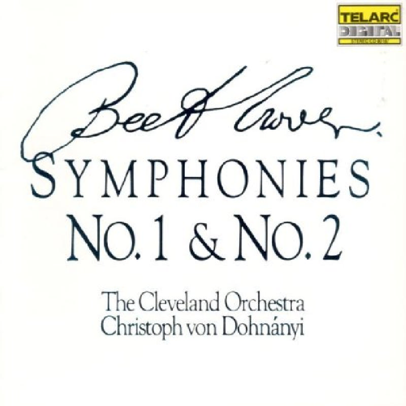 Picture of The Cleveland Orchestra & Christoph von Dohnanyi - Beethoven: Symphonies Nos. 1 & 2
