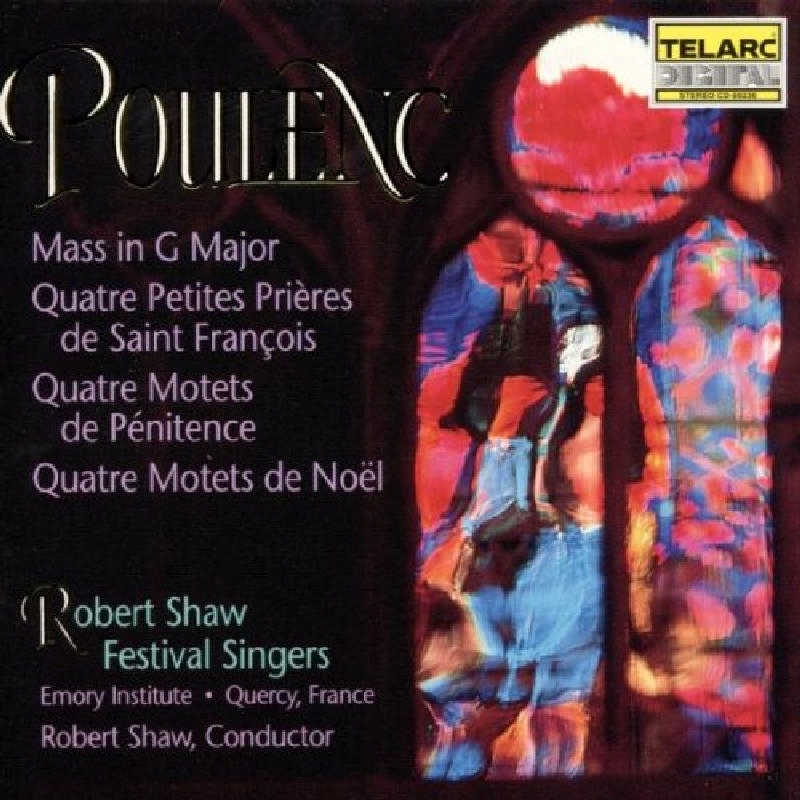 Picture of Robert Shaw Festival Singers - Poulenc: Mass in G major; Motets