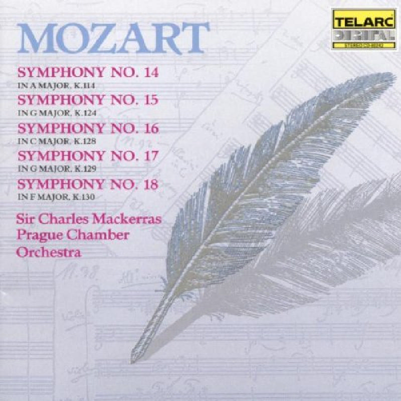 Picture of Charles Mackerras - Mozart: Symphonies Nos. 14-18