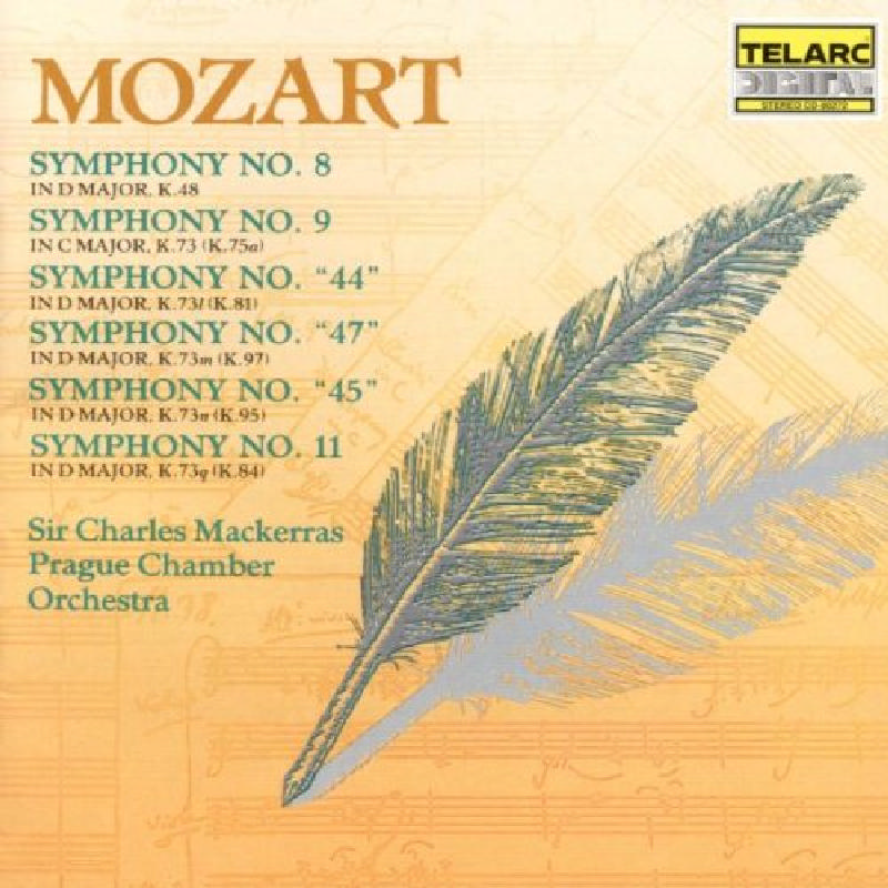 Picture of Charles Mackerras - Mozart: Symphonies Nos. 8, 9, 44, 47, 45 & 11