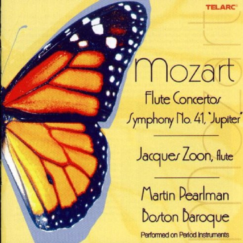 Picture of Martin Pearlman - Mozart: Flute Concertos; Symphony No. 41 Jupiter