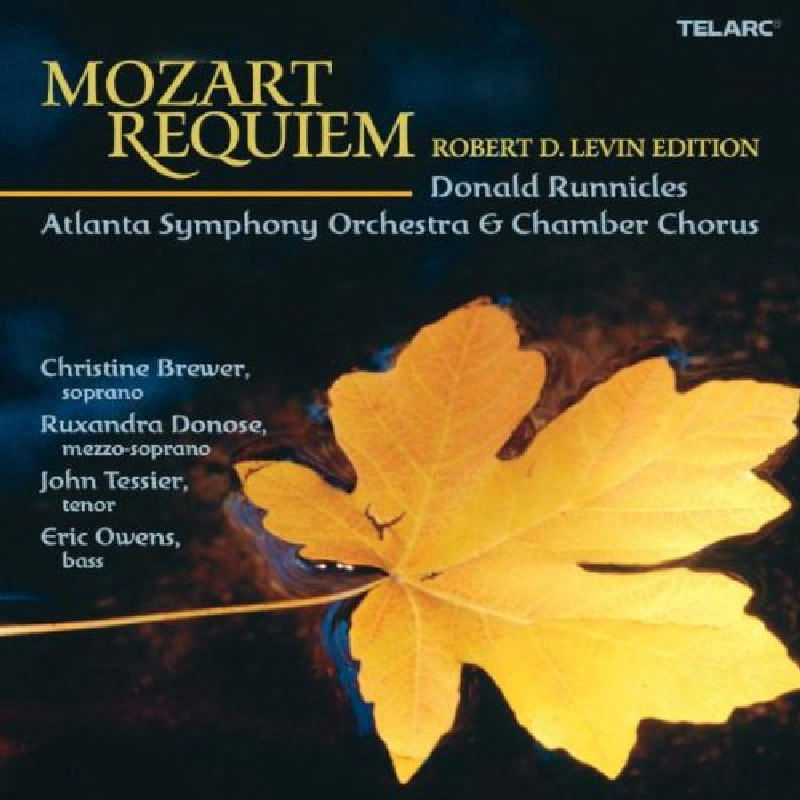 Picture of Atlanta Symphony Orchestra & Donald Runnicles - Mozart: Requiem (Robert D. Levin Edition)